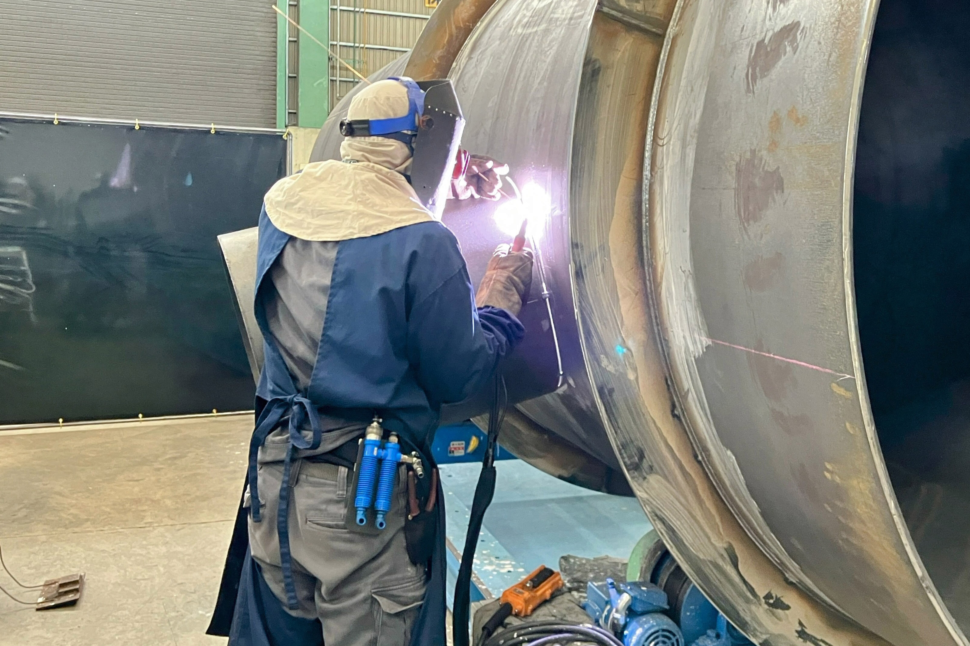 第69回全国溶接技術競技会にて当社社員が被覆アーク溶接の部において